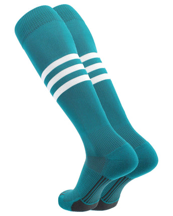 MadSportsStuff x TCK Made in USA Classic 3-Stripe Dugout Socks
