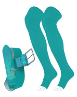 Prosport Over the Knee Socks and Belt | Uniform Combo Set
