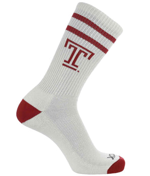 TCK socks Temple Owls / Large Temple Owls | Vintage | NCAA Mens and Womens Soft Cotton Sock