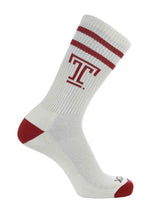TCK socks Temple Owls / Large Temple Owls | Vintage | NCAA Mens and Womens Soft Cotton Sock