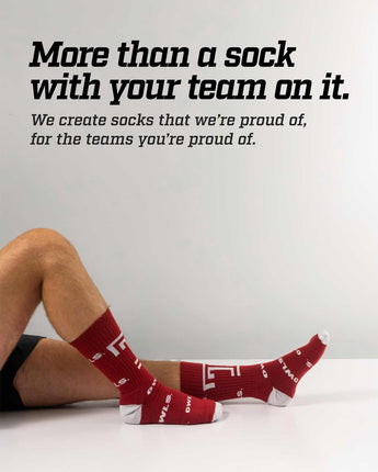 TCK socks Temple Owls Mayhem Crew Socks (Made in USA)