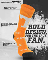 TCK socks Tennessee Volunteers Mayhem Crew Socks (Made in USA)