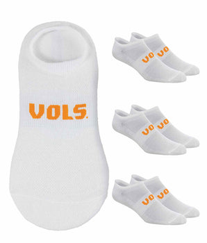 TCK socks Tennessee Volunteers / One Size TCK Tennessee Volunteers No Show Liner Socks (3-Pack)