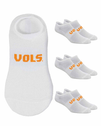 TCK socks Tennessee Volunteers / One Size TCK Tennessee Volunteers No Show Liner Socks (3-Pack)