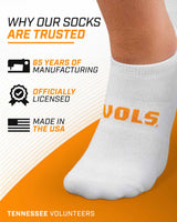 TCK socks Tennessee Volunteers / One Size TCK Tennessee Volunteers No Show Liner Socks (3-Pack)