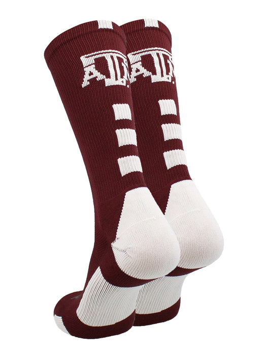 TCK socks Texas A&amp;M Aggies Socks Baseline Crew