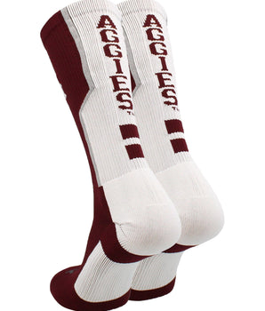 TCK socks Texas A&amp;M Aggies Socks Perimeter Crew