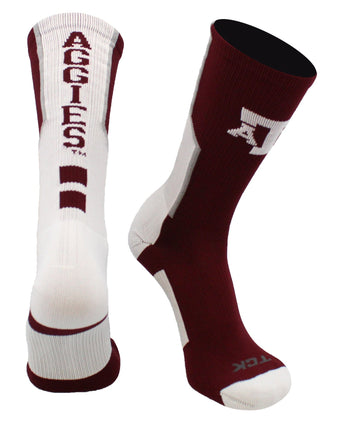 TCK socks Texas A&amp;M Aggies Socks Perimeter Crew