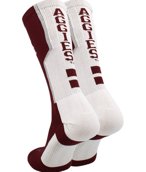 TCK socks Texas A&amp;M Aggies Socks Perimeter Crew