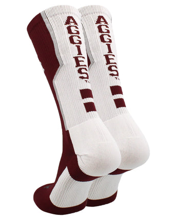TCK socks Texas A&amp;M Aggies Socks Perimeter Crew