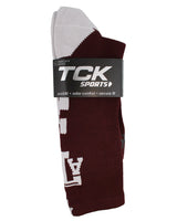 TCK socks Texas A&M Aggies Baseline Crew USA Made