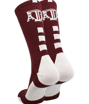 TCK socks Texas A&M Aggies Baseline Crew USA Made