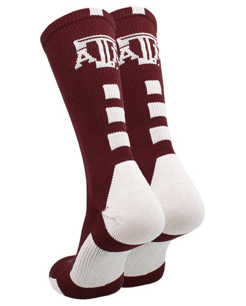 TCK socks Texas A&M Aggies Baseline Crew USA Made