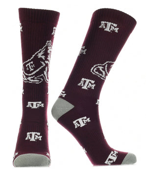 Texas A&M Aggies Mayhem Crew Socks (Imported)