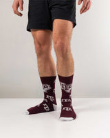 TCK socks Texas A&M Aggies Mayhem Crew Socks (Made in USA)