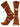 TCK socks Texas Burnt Orange/White / Large Texas Longhorns Mayhem Crew Socks