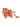 TCK socks Texas Burnt Orange/White / Large Texas Longhorns No Show Socks Full Field 3 Pack