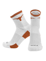 TCK socks Texas Longhorns / Large NCAA Quarter Socks - Texas Longhorns