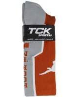 TCK socks Texas Longhorns Perimeter Crew Socks