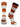 TCK socks Texas Orange/White / Large Texas Longhorns Burnt Orange & White Striped Crew Socks - NCAA Men's Dress & Casual Game Day Apparel - Soft Gear