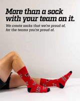 Texas Tech Red Raiders Mayhem Crew Socks (Made in USA)