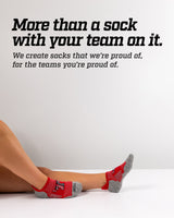 TCK socks Texas Tech Red Raiders No Show Tour Socks