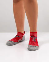 TCK socks Texas Tech Red Raiders Tour No Show Tab Socks - Made in USA