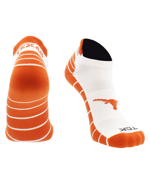 TCK socks Texas White/Burnt Orange / Large Texas Longhorns Golf Socks