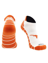 TCK socks Texas White/Burnt Orange / Large Texas Longhorns Golf Socks
