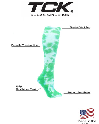 TCK socks Tie Dye Multisport Tube Socks