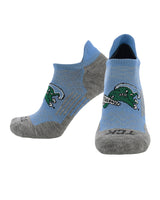 Tulane Green Wave No Show Tour Socks - Made in USA