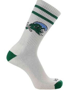 TCK socks Tulane Green Wave / Large Tulane Green Wave | Vintage | NCAA Mens and Womens Soft Cotton Sock