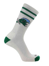 NCAA Vintage College Striped Socks - Tulane Green Wave (Large)