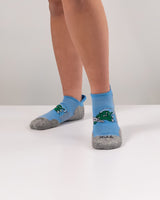Tulane Green Wave No Show Tour Socks - Made in USA