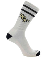 NCAA Vintage College Striped Socks - UCF Knights (Large)