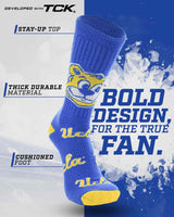 TCK socks UCLA Bruins Mayhem Crew Socks (Made in USA)