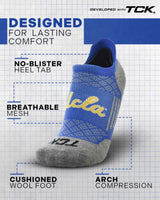 TCK socks UCLA Bruins Tour No Show Tab Socks - Made in USA