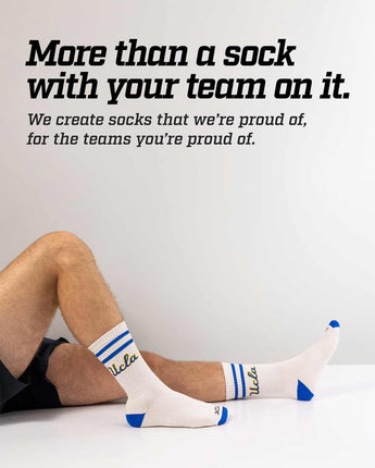 TCK socks UCLA Bruins | Vintage | NCAA Mens and Womens Soft Cotton Sock