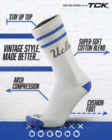 TCK socks UCLA Bruins | Vintage | NCAA Mens and Womens Soft Cotton Sock