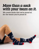 TCK socks UConn Huskies Mayhem Crew Socks (Made in USA)