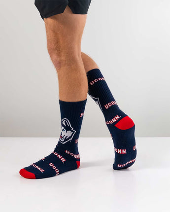 TCK socks UConn Huskies Mayhem Crew Socks (Made in USA)