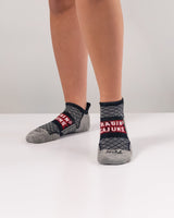 UL Lafayette Ragin Cajuns No Show Tour Socks - Made in USA