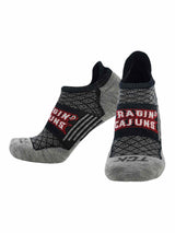 TCK socks UL Lafayette Ragin Cajuns / Large UL Lafayette Ragin Cajuns No Show Tour Socks - Made in USA