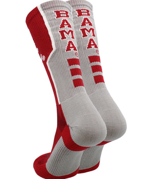 TCK socks University of Alabama Crimson Tide Perimeter Crew Socks