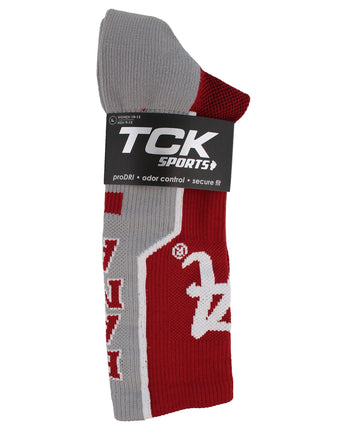 TCK socks University of Alabama Crimson Tide Perimeter Crew Socks