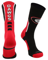 TCK socks University of Georgia Bulldogs Socks Perimeter Crew