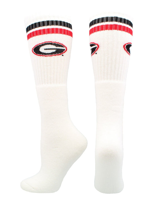 TCK socks University of Georgia Bulldogs Socks Throwback Tube