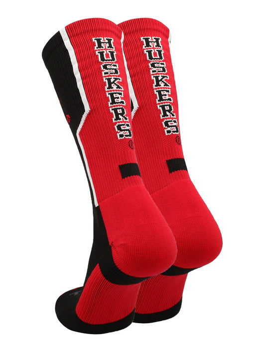 TCK socks University of Nebraska Cornhuskers Socks Perimeter Crew