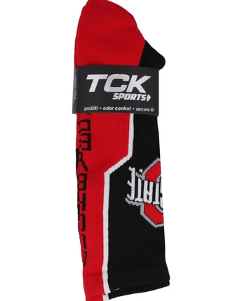 TCK socks University of Ohio State Buckeyes Perimeter Crew