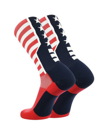 TCK socks USA Flag Crew Socks